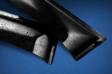 Дефлекторы REIN для окон (накладной скотч 3М) (4 шт.) Kia Sorento II рестайлинг 2012-2021