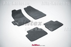 Коврики текстильные Seintex на резиновой основе для салона Chevrolet Spark I 2005-2010