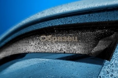Дефлекторы REIN для окон (вставной под резинку) (4 шт.) Kia Sportage III кроссовер 2010-2015