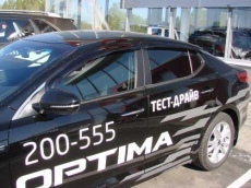 Дефлекторы SIM для окон Kia Optima 2010-2015