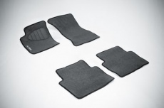 Коврики текстильные Seintex на нескользящей основе для салона Toyota Camry VI 2006-2011 Серые