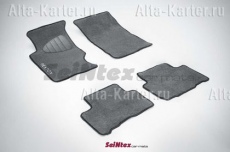 Коврики текстильные Seintex на резиновой основе для салона SsangYong Rexton I, II 2001-2012