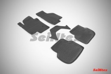 Коврики резиновые Seintex с высоким бортиком для салона Volkswagen Jetta VI 2011-2021