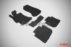 Коврики резиновые Seintex с высоким бортиком для салона Subaru XV I 2012-2016