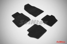 Коврики текстильные Seintex на нескользящей основе для салона Ford Fiesta VI 2008-2021