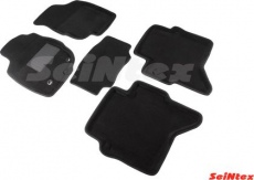 Коврики Seintex 3D ворсовые для салона Toyota Hilux VII 2011-2015