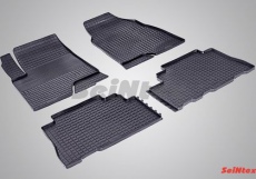 Коврики резиновые Seintex с узором сетка для салона Chevrolet Captiva 2012-2021