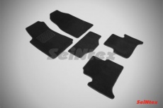 Коврики текстильные Seintex на нескользящей основе для салона Chevrolet TrailBlazer II 2012-2021
