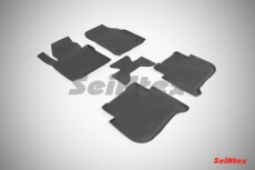 Коврики резиновые Seintex с высоким бортиком для салона Volkswagen Touran III 2015-2021
