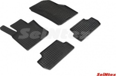 Коврики резиновые Seintex с рисунком Сетка для салона Mini Сooper III F56 3дв. 2013-2021